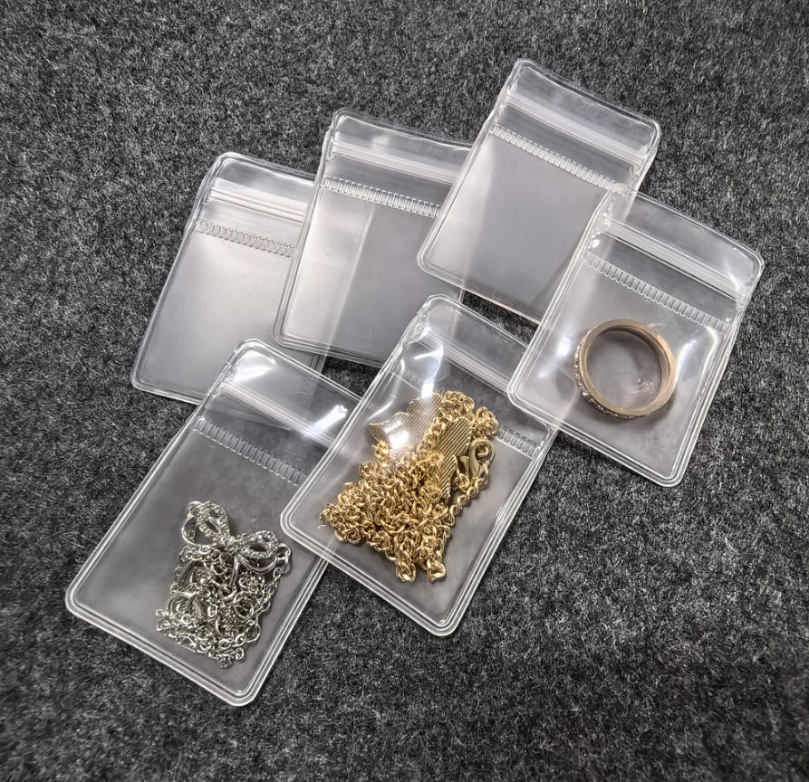 当涂加厚透明EVA 自封珠宝袋