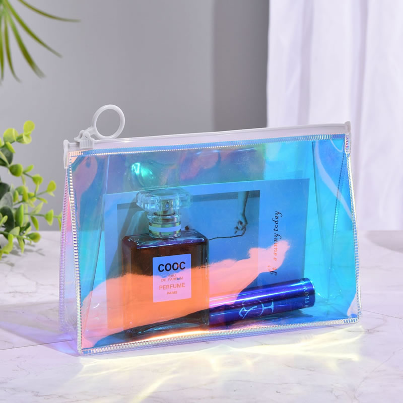 灵台PVC化妆品包装袋